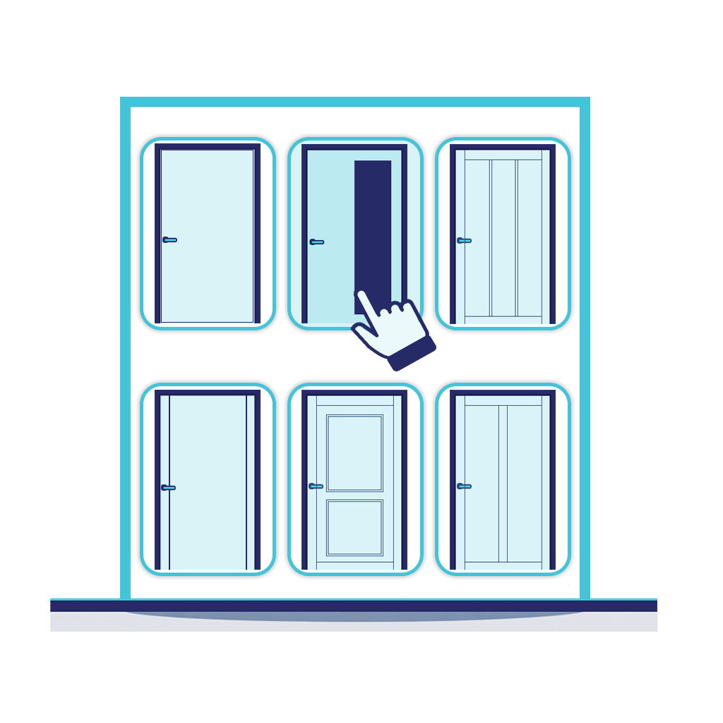 Door selection
